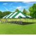 Party Tents Direct 20x40 Outdoor Wedding Canopy Event Pole Tent (Red)   